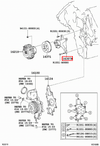 LandCruiser VDJ76 1VD 4.5 Diesel Viscous Fan Clutch Hub