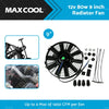 Holden Commodore 9" 12V 80W Electric Radiator Cooling Fan & Mounting Kits