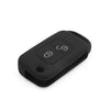 Mercedes Benz 124 126 W140 Black Silicone Key Fob Cover Case (1980-1995)