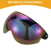 Motorcycle Face Shield / 1pc / Universal Motorcycle Helmet Visor