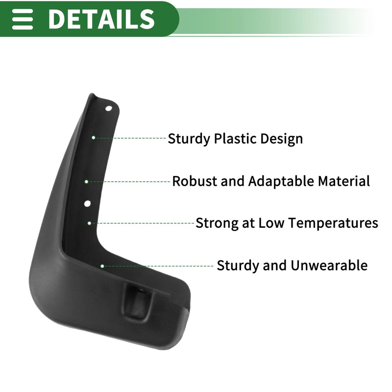 Mitsubishi Xpander Mud Flaps Splash Guards 1 Set (2017-2022)
