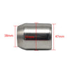 Car 2" to 1.5" Stainless Steel Weldable Exhaust Pipe Reducer Adapter