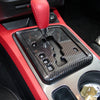 Dodge Challenger Carbon Fiber Gear Shift Panel Cover Trim (2008-2014)