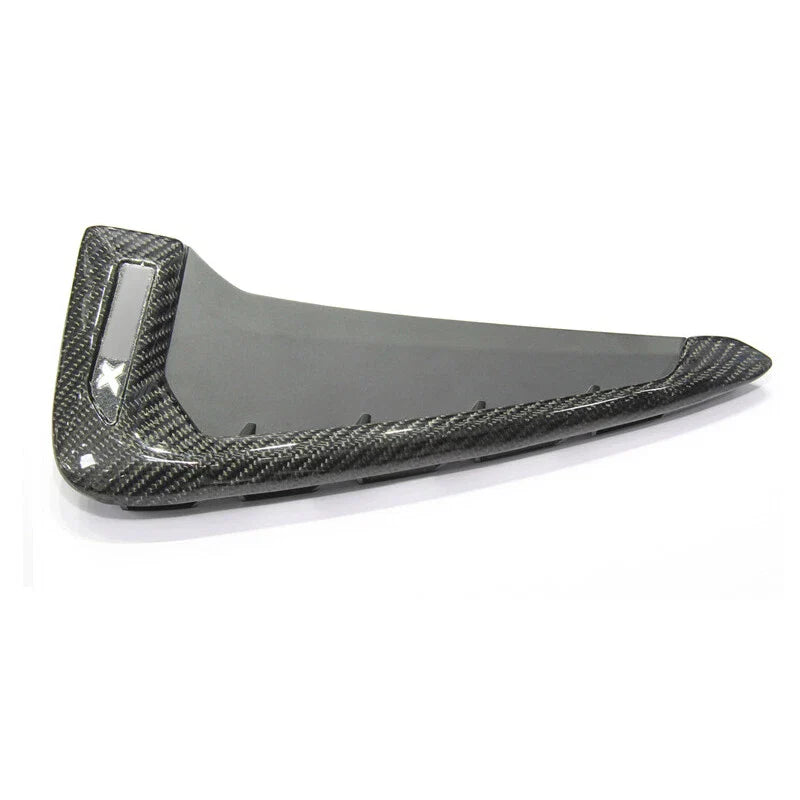 2015+ BMW X5 F15 X5M Real Carbon Fiber Air Vent Side Fender Grille Cover