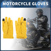 Gloves / XL 24x11.9cm Yellow / Motorcycle Sheep Leather Riding Gloves