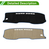 Toyota Hilux Gun125 2017-2020 Black Blue Dashboard Cover Mat