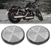 Motorcycle Bike Pair / M6x1.0 White Universal Screw Mount Warning Reflector