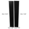 Dodge Ram 4 x Car Door Cover Trim Pillar Post Stickers (2010-2023)