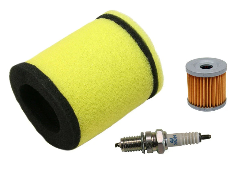Kawasaki KFX400 3 x Air Filter / Oil Filter & NGK Spark Plug (2003–2006)