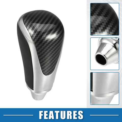 Toyota Hilux Black Carbon Fiber Gear Shift Knob (2005-2012)
