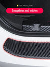 Honda Civic PU Leather Rear Bumper Sill Protector Plate Cover (2013–2022)