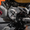 Honda Monkey 125, Z125 Silver Front Sprocket Aluminium Cover Guard