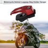Square Aluminum Alloy Motorcycle Hanging Hook 1 Set Red 78mm