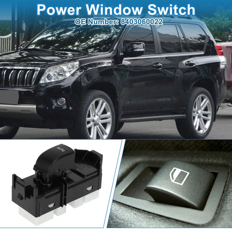 Toyota Prado Passenger Side Power Window Switch