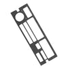 BMW 3 Series E36 Suede Black Radio CD Panel Cover Trim (1994-1996)