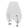 Harley Street Bob, Low Rider 49mm Windshield & Bracket Clamps (18-25)