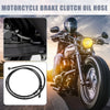 Motorcycle 165cm 64.96" Motorcycle Clutch Oil Hose Throttle Pipe Black