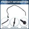Mini Cooper Countryman 2017-2024 (17127646898) Black Plastic Radiator Hose