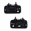PAIR OUTER DOOR HANDLE BLACK FITS ISUZU TF TFR HOLDEN RODEO VAUXHALL BRAVA D05