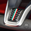 Alfa Romeo Giulia 2020-2021 Carbon Fiber Steering Wheel Chin Trim