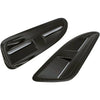 Jaguar XKR XK8 ABS Plastic Front Bonnet Vents Gloss Black (2002-2009)