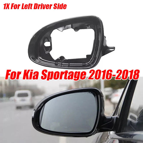 Kia Sportage KX5 Left Side Rearview Mirror Frame Cover Housing (2016–2018)