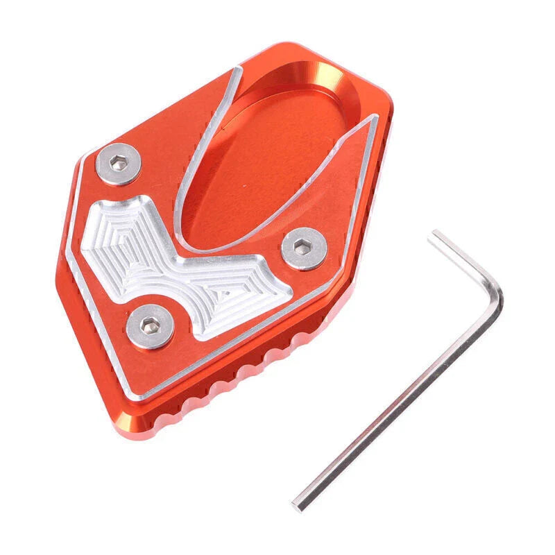 Suzuki GSX250R (2017-2018) Orange Aluminum Kickstand Side Stand Pad
