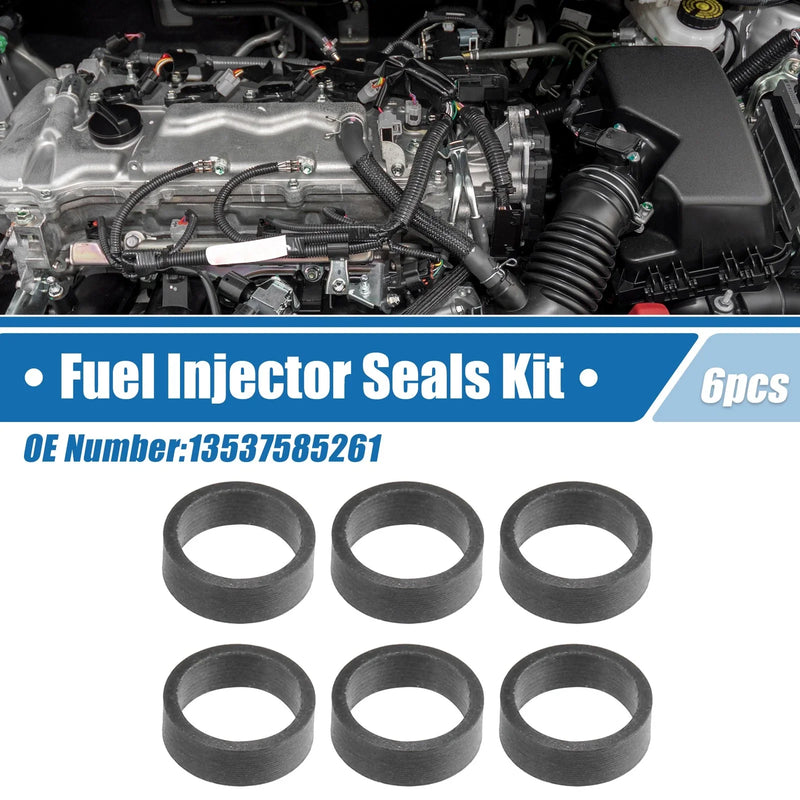 BMW X5 2010-2013 6 x Fuel Injector Seals (2010 - 2013)