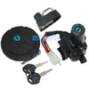 Kawasaki KL250 Super Sherpa Ignition Key Switch & Fuel Tank Cap Lock Set (1997-2011)