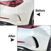 Mercedes Benz C-Class Rear Bumper Splitter Spoiler Canard Air Vent (2022-2023)
