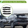 Hyundai Tucson (2022-2024) Gloss Black ABS Exterior Door Handle Cover Trim