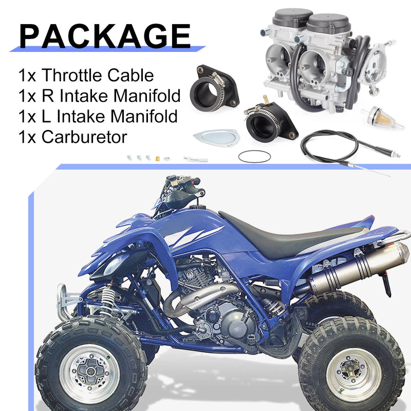 Yamaha Raptor 660 YFM660R Carb&Throttle Cable&Intake Manifold (2001–2005)