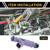 Ford F-150 (2009-2010) 6 Holes Purple 1 Pc Fuel Injector Nozzle