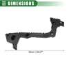Ford Focus Rear Left Driver Side Bumper Support Bracket (2015-2018)