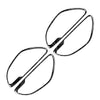 Benz GLC Class X253 4pcs Marbling Interior Handle Frame Trim (2016-2022)