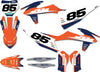 KTM SXF 250 Brixton Style Decal Kit Stickers (2019-2022)