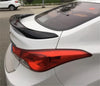 2011-2016 Hyundai Elantra Glossy Black Sedan Rear Spoiler Wing (2011-2016)