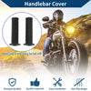 Motorcycle 7/8" 22mm Hand Grips Rubber Black