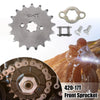 Dirt Bike Mini Bike 1 Set 420 17T 17mm Front Engine Sprocket