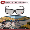 1 Pc Motorcycle Riding Goggles Light Gray Lens Gloss Black Frame