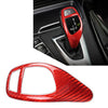 BMW 1 2 3 4 5 6 X3 X5 X4 Carbon Fiber Gear Shift Knob Cover Trim