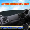 Jeep Compass RHD Leather Dashboard Cover Pad Mat (2007–2020)