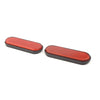 Victory Judge Hammer-S Hard-Ball 2 x Red Front Fork Leg Reflector Covers