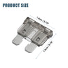 Car Boat Truck SUV RV Motorcycle Gray 50pcs Mini Blade Style Fuses 2A