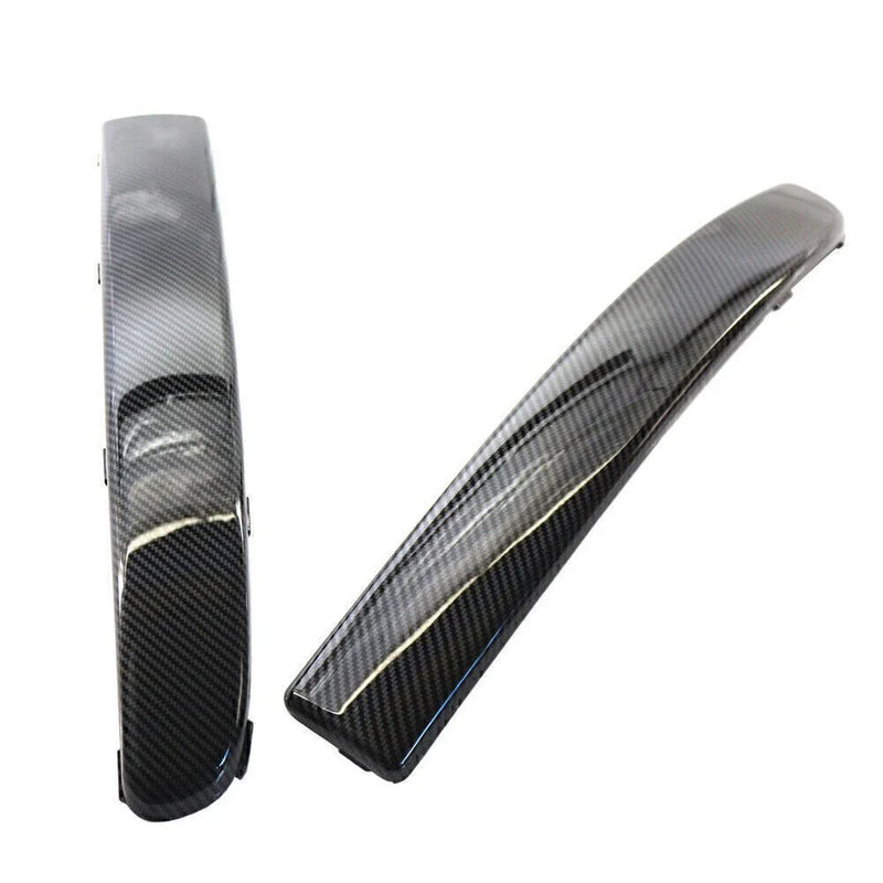 FIAT 500 Carbon Fiber Front Bumper Corner Trim Cover (2007-2015)