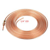 Car 25ft Brake Line Tubing Kit 1/4" OD Steel Copper Nickel (Various Years)