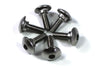 Suzuki 2x Fork bolts stainless m5 + 3mm shoulder