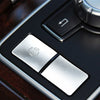 Mercedes Benz E-Class 2 x ES Button Cover Sticker Decal (2009-2016)