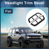 Ford Bronco  - 2 x Front Left & Right Headlight Trim Bezels
