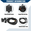 Chevy Dodge Ram 7-Pin Trailer Wiring Harness Connector